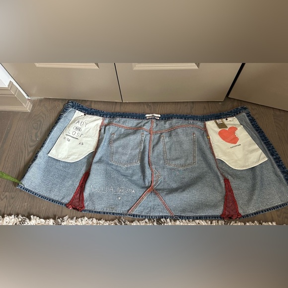 Scotch & Soda Spicy Sunday Button Down Denim Skirt. - Picture 7 of 7